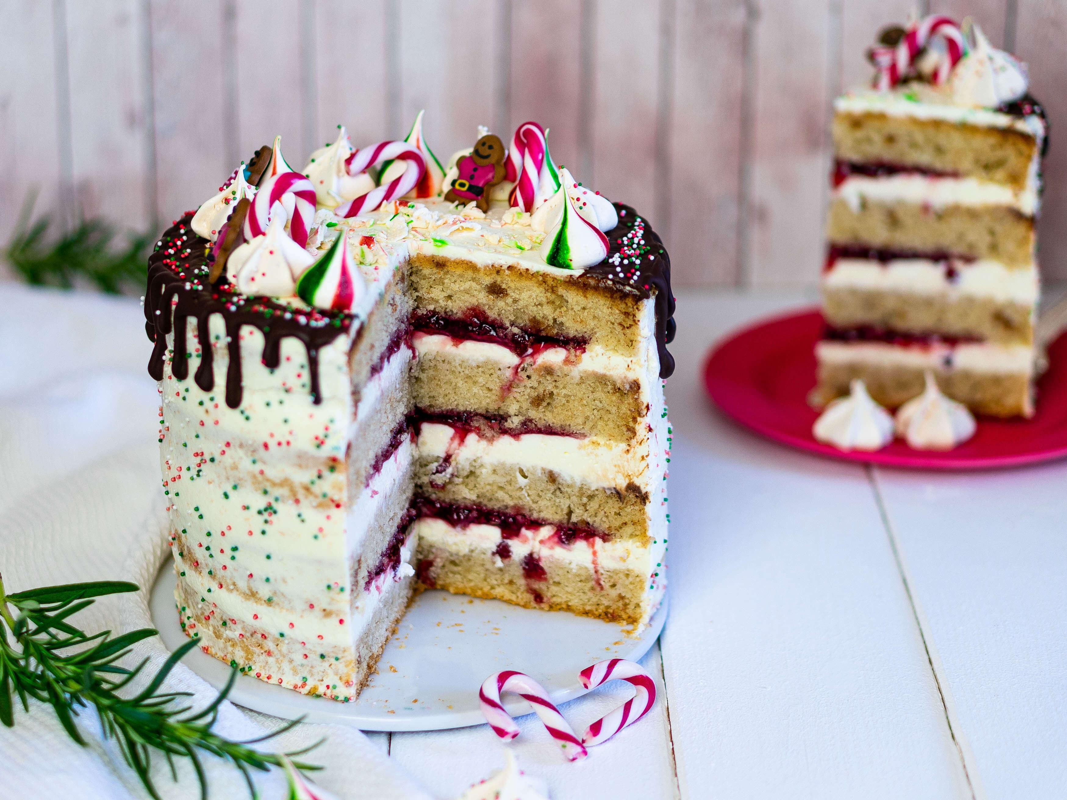 Weihnachtstorte Mit Spekulatius - Mein Naschglück