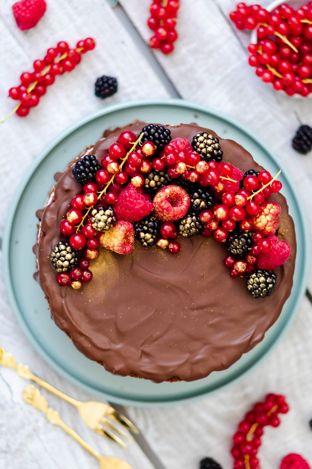 Beerentorte Mit Schokoböden - Mein Naschglück