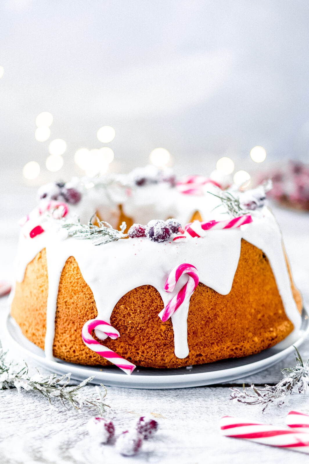 Weihnachtlicher Gugelhupf Mit Cranberries Mein Naschgluck